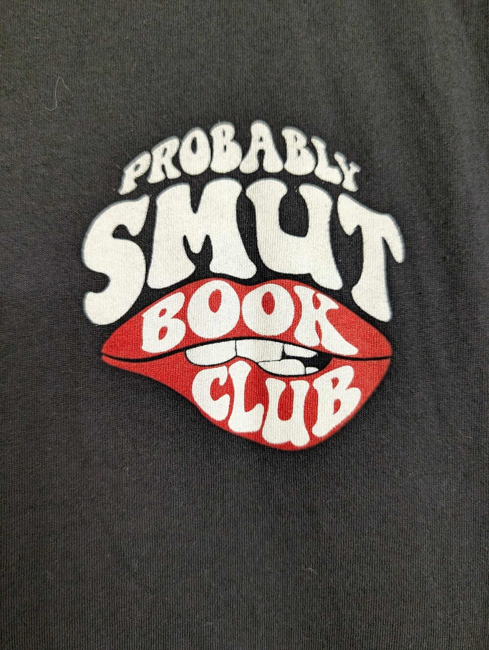 Probably Smut Book Club Graphic Tee Black Bella + Canvas 2XL